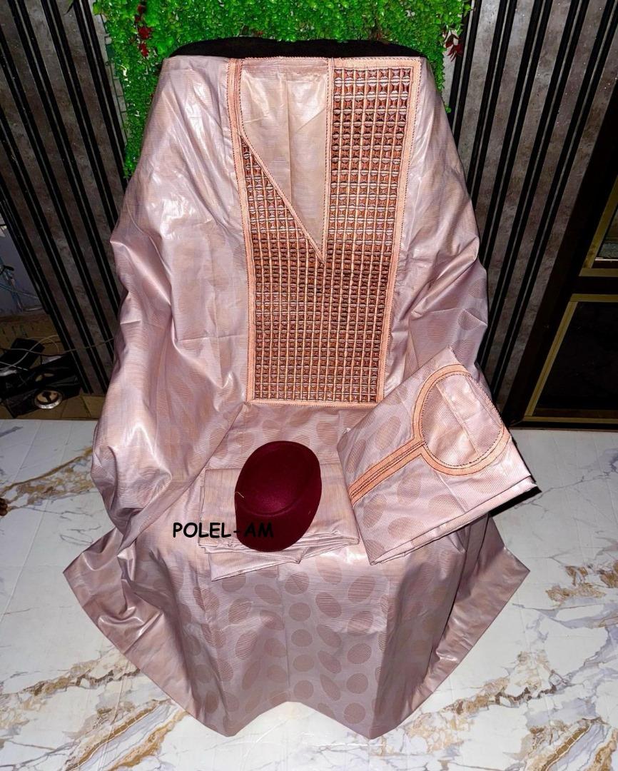 Boubou Africain - Femme - Rose - MAïMOUNA - Polel Am