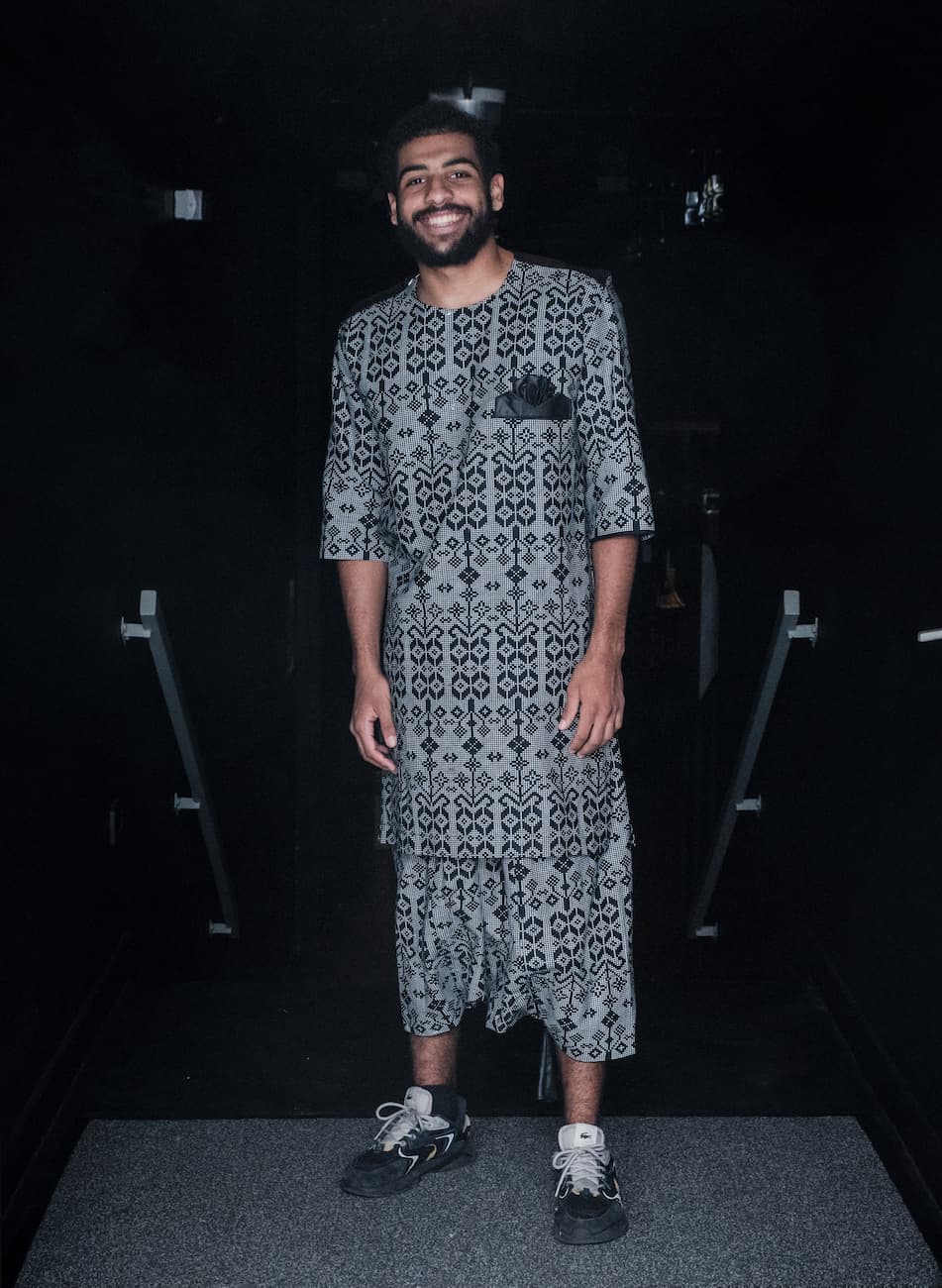 Ensemble boubou homme - Tissu Wax - HAMAD