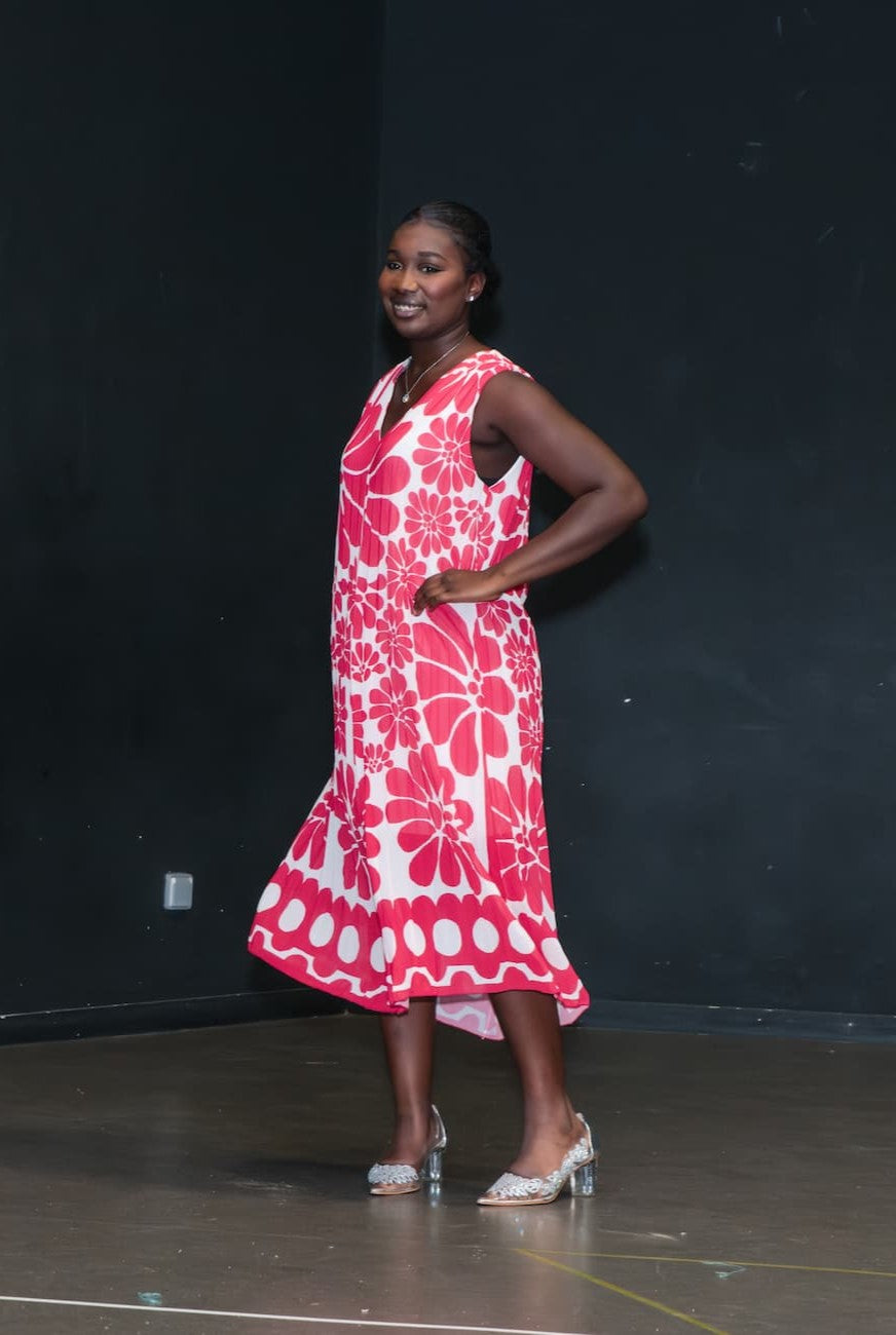 Robe longue femme - Tissu Wax - OLUWA