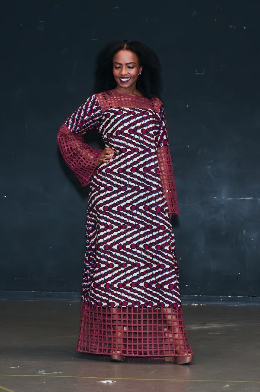 Robe longue Femme - Tissu Wax - UBUNTU